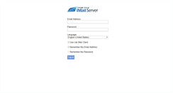 Desktop Screenshot of mail.sim2k.com